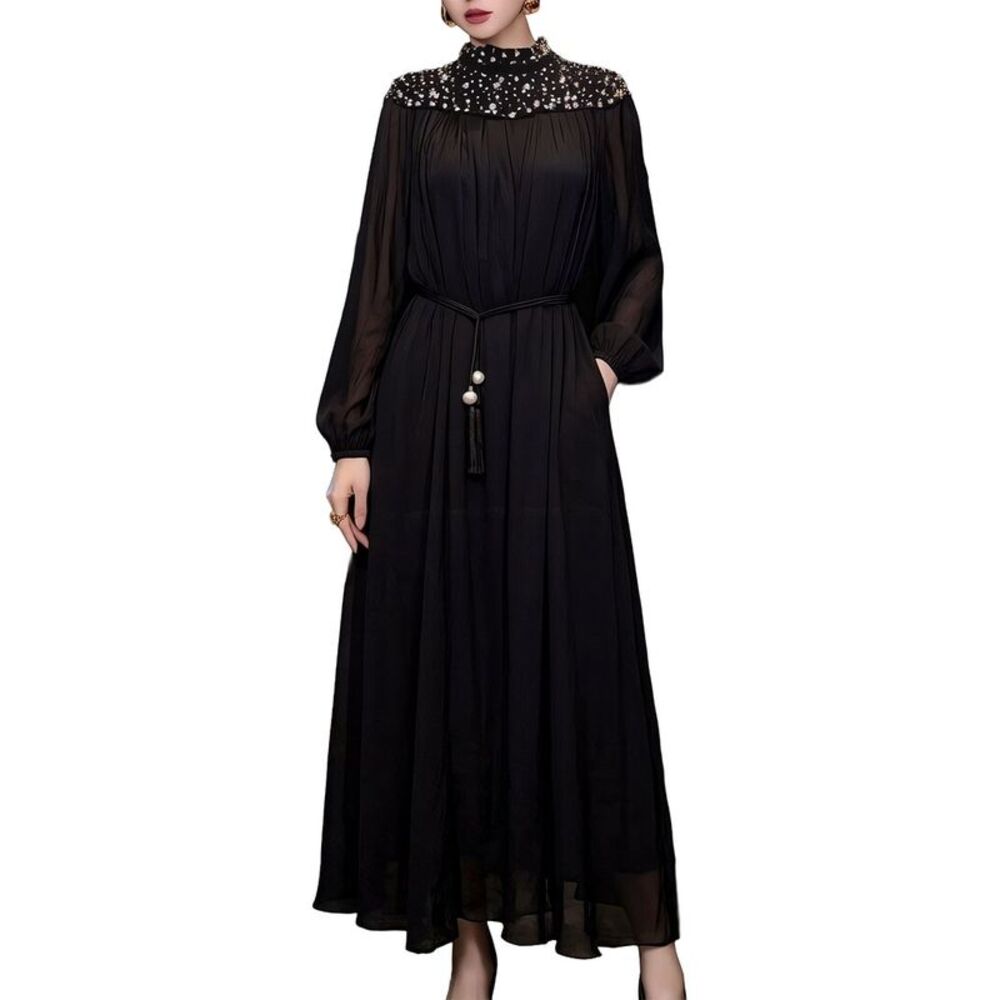 Brc By Burryco Womens  Solid Midi Dress